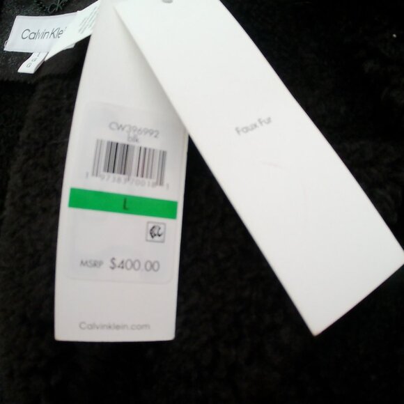Women's Calvin Klein Faux Jacket - Picture 6 of 6